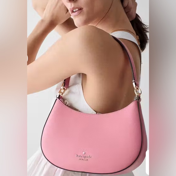 Kate Spade Paige Shoulder Bag Grapefruit Soda Pink - Picture 13 of 16